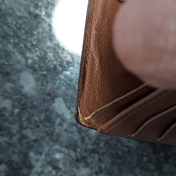 LV Monogram Brown Signature Flap Wallet - Picture 7 of 11